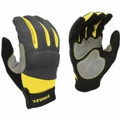 Stanley Full Finger Performance Gloves Breathable Work Site Glove Large