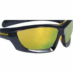 Stanley Full Frame Safety Glasses Yellow Lens EN 166 Rating SY180-YD -STANLEY SHOP 36687265 2