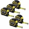 Stanley STA130656N Tylon Pocket Tape Measure 8m/26ft 1-30-656 Pack Of 5 -STANLEY SHOP 38155992 1