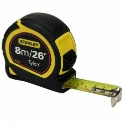 Stanley STA130656N Tylon Pocket Tape Measure 8m/26ft 1-30-656 Pack Of 5 -STANLEY SHOP 38155992 2