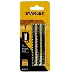 Stanley U-Shank HCS Jigsaw Blade 100mm Pack 3 - STA21033-XJ