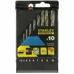Stanley HSS CNC Drilling Set 10 Piece - STA56043-QZ