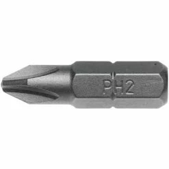 Stanley 0-68-946 PH2 25mm Bit 1/4" Hex (Sgl)