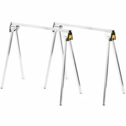 Stanley STA181337 Essential Metal Sawhorses (Twin Pack)