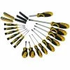 Stanley Screwdriver Set Set (Pack Of 58) (One Size) (Yellow/Black) -STANLEY SHOP 57374407 1