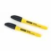 Stanley Permanent Marker Pen (Pack Of 2) (One Size) (Black/Yellow) -STANLEY SHOP 57377430 1