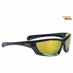 STANLEY SY180-YD Full Frame Protective Eyewear - Yellow Mirror - STASY180YD