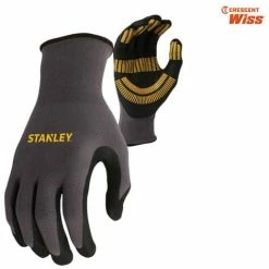 STANLEY SY510 Razor Tread Gripper Gloves - Medium - STASY510M