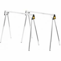 Stanley STA181337 Essential Metal Sawhorse Twinpack