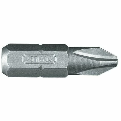 Stanley STA168942B Phillips 1pt Bit 25mm (Box of 25) Stanley STA168942B Phillips 1pt Bit 25mm (Box Of 25) -STANLEY SHOP 60564335 1
