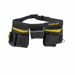 Stanley 1-96-178 600 Denier Adjustable Tool Belt Apron Pouch Bag Hammer Loop New