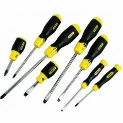 Stanley Tools Cushion Grip Screwdriver Set, 8 Piece SL/PH