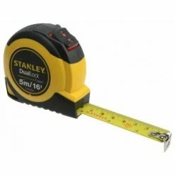 Stanley Tools DualLock™ Tylon™ Pocket Tape 5m/16ft (Width 19mm)