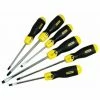 Stanley Tools Cushion Grip Screwdriver Set, 6 Piece SL/PZ -STANLEY SHOP 63618687 1