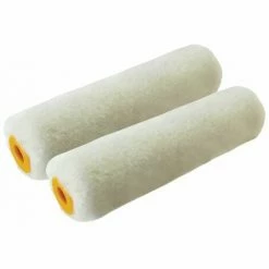 Stanley Tools Mini Mohair Gloss Sleeve 100mm (4in) 2 Pack