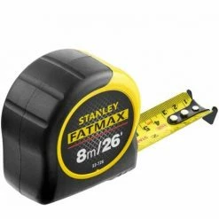 Stanley 0-33-726 FatMax Metric/Imperial Tape Measure With Blade Armor 8m Pack Of 4 -STANLEY SHOP 64771154 2