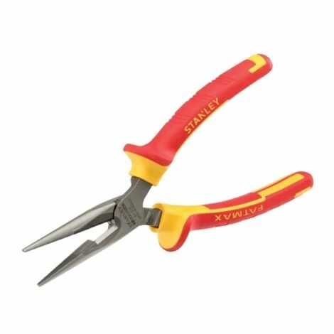 Stanley VDE Insulated Long Nose Plier 160mm 6" Stanley VDE Insulated Long Nose Plier 160mm 6" -STANLEY SHOP 65111119 1