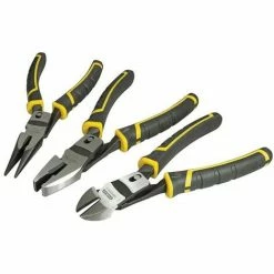 STANLEY FMHT0-72415 Fatmax Compound Action Pliers Set Triple Pack Combination / Diagonal / Long Nose